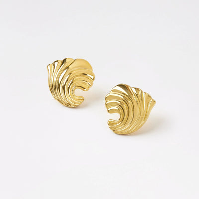 Ara Gold Wave Earrings 