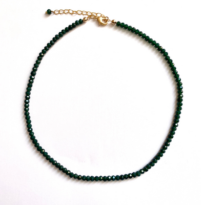 Cate Green Beaded Necklace