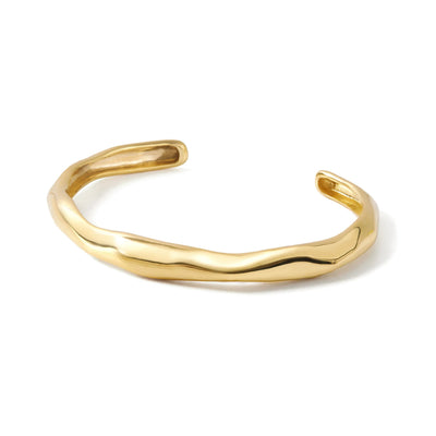 Elya Chunky Gold Organic Cuff