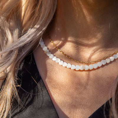 Emile Mother of Pearl Necklace