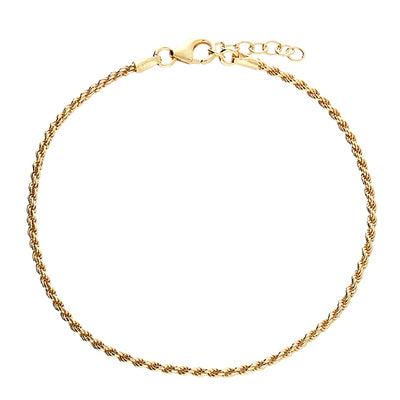 Gizi Gold Rope Bracelet