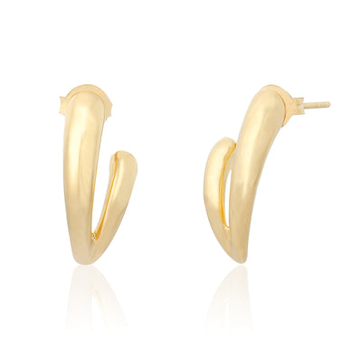 Harper Gold V Earrings 