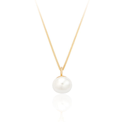 Lou Gold Pearl Necklace