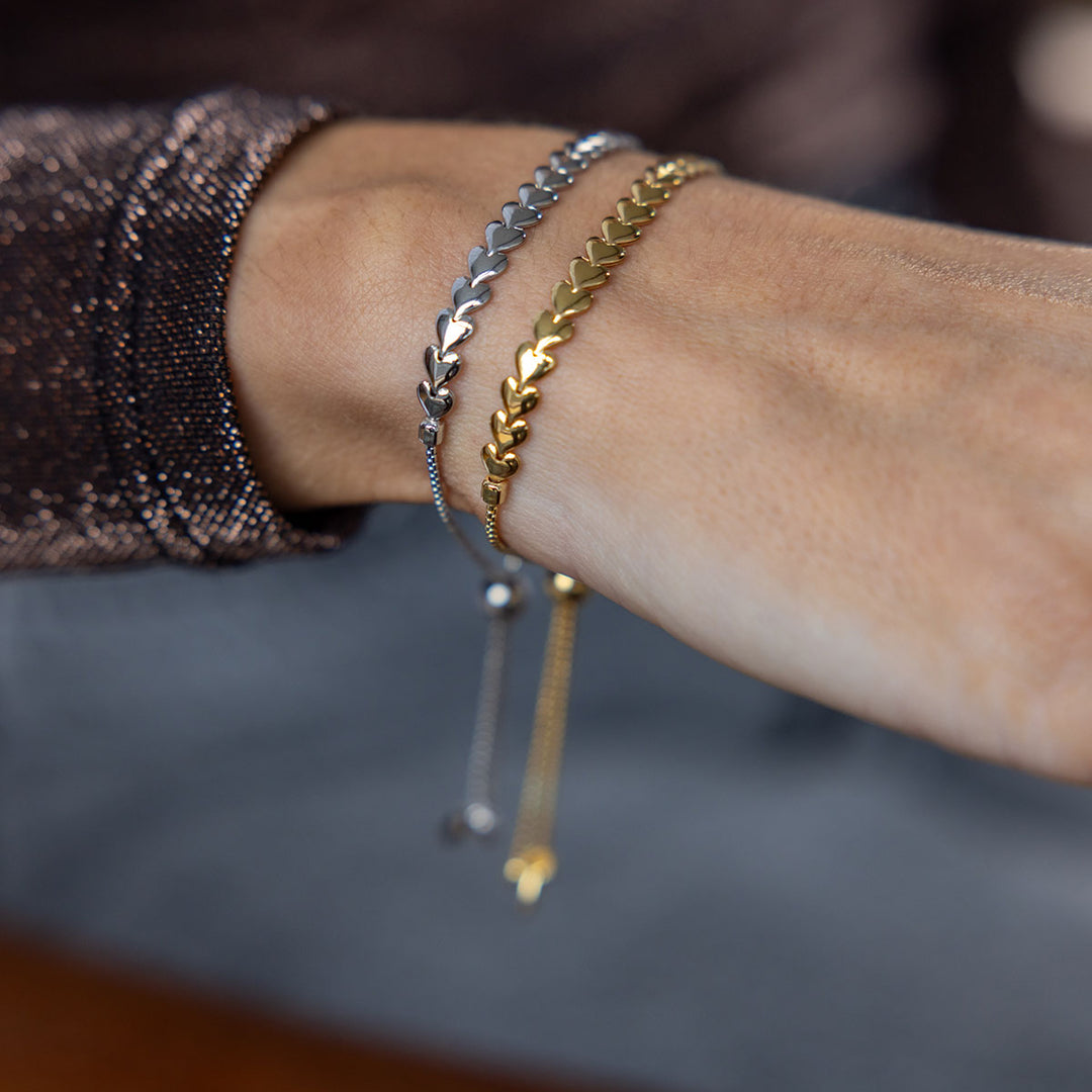 Heart Chain Friendship Bracelet Tutorial Lucinda Heart Friendship