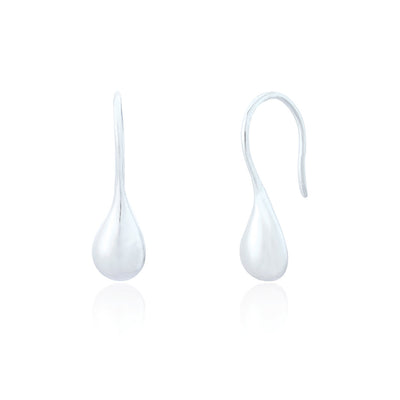Nina Silver Teardrop Earrings  