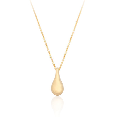Nina Gold Teardrop Necklace