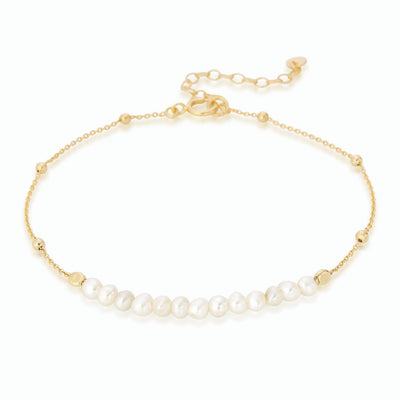 Ottilie Gold Freshwater Pearl Bracelet
