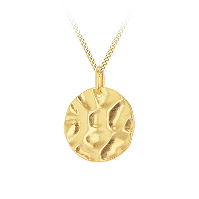 Palmyra Gold Ripple Necklace
