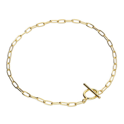 Sophia Gold T-Bar Chain Bracelet