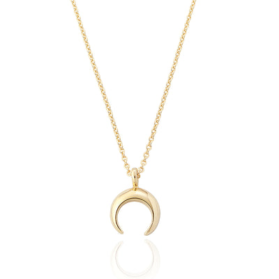 Dixi Horn Necklace - Gold